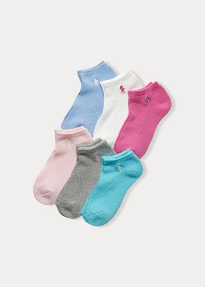 Women's Polo Ralph Lauren Low-Profile Sport 6-Pack Socks | 461932MZR